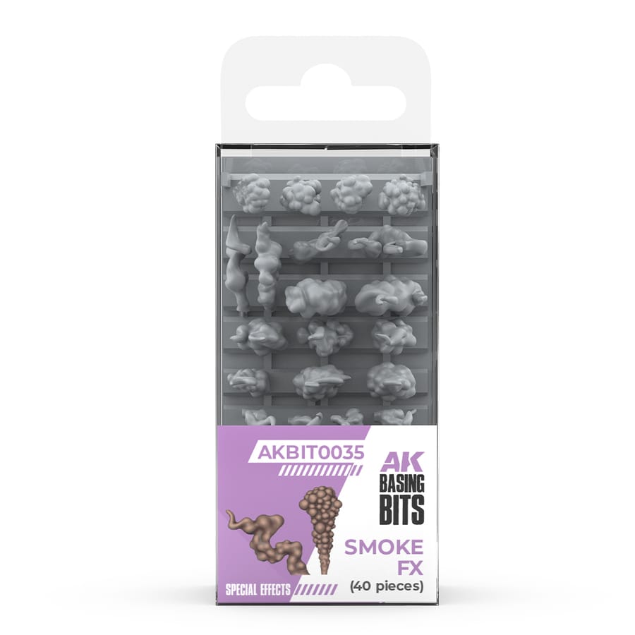 WarForge - SMOKE FX – AK BASING BITS - Warhammer