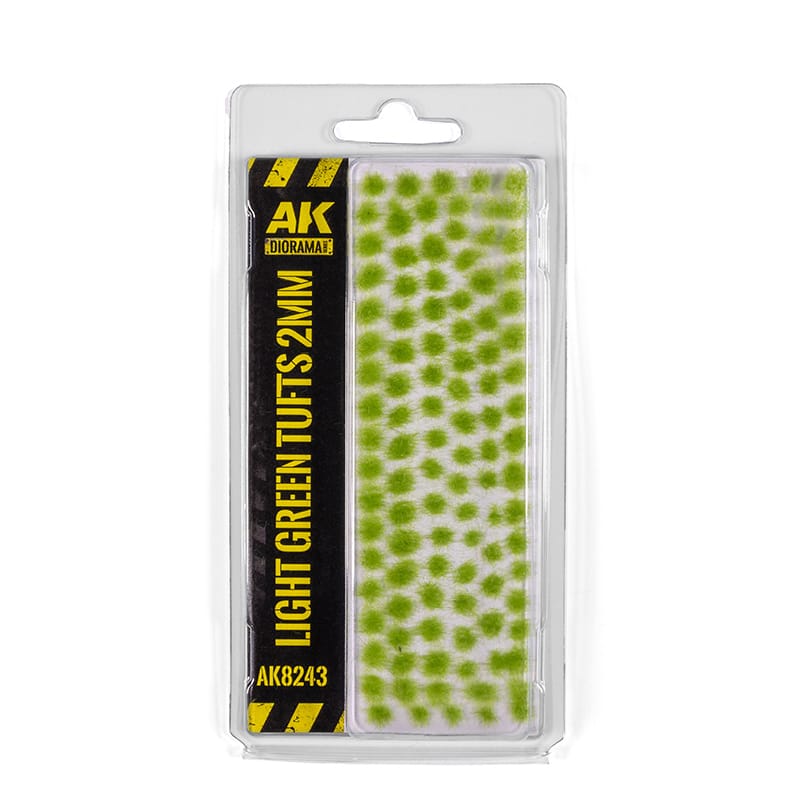 WarForge - LIGHT GREEN TUFTS 2MM - Warhammer