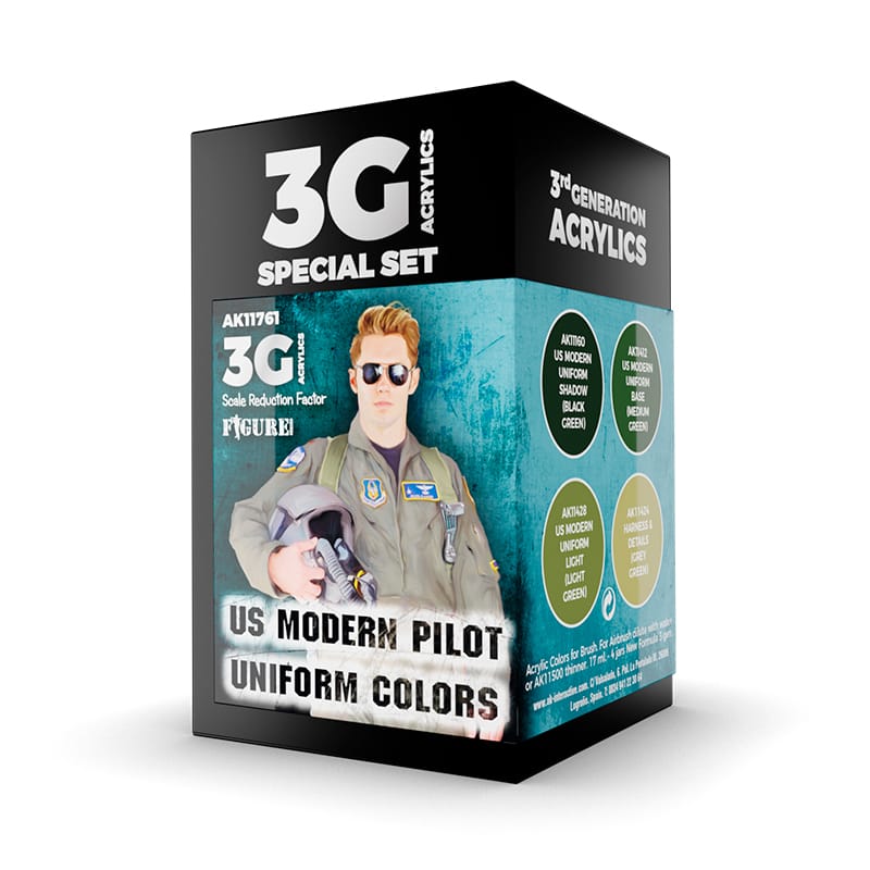 WarForge - US MODERN PILOT UNIFORM COLORS - Warhammer