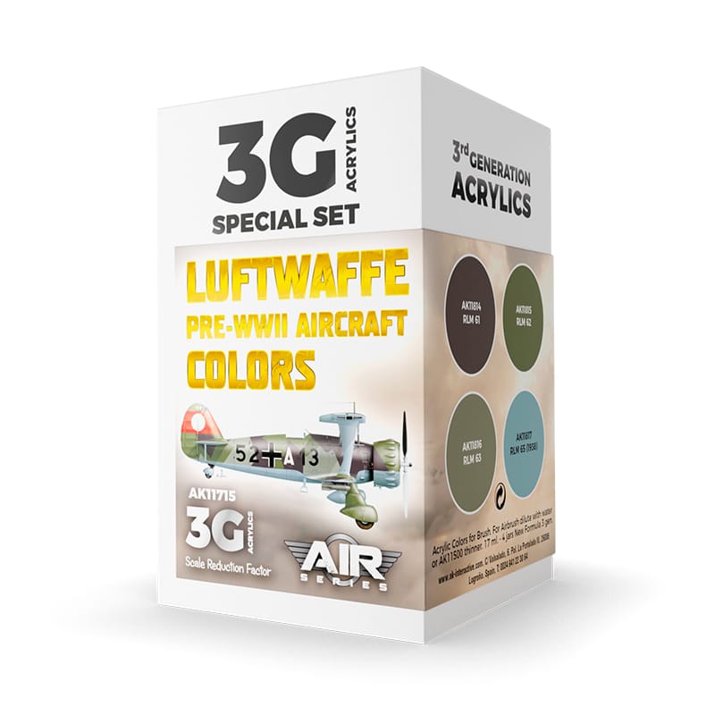 WarForge - Luftwaffe Pre-WWII Aircraft Colors - Warhammer