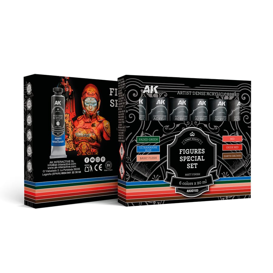 WarForge - FIGURES SPECIAL SET – ARTISTIC DENSE ACRYLIC COLOR - Warhammer