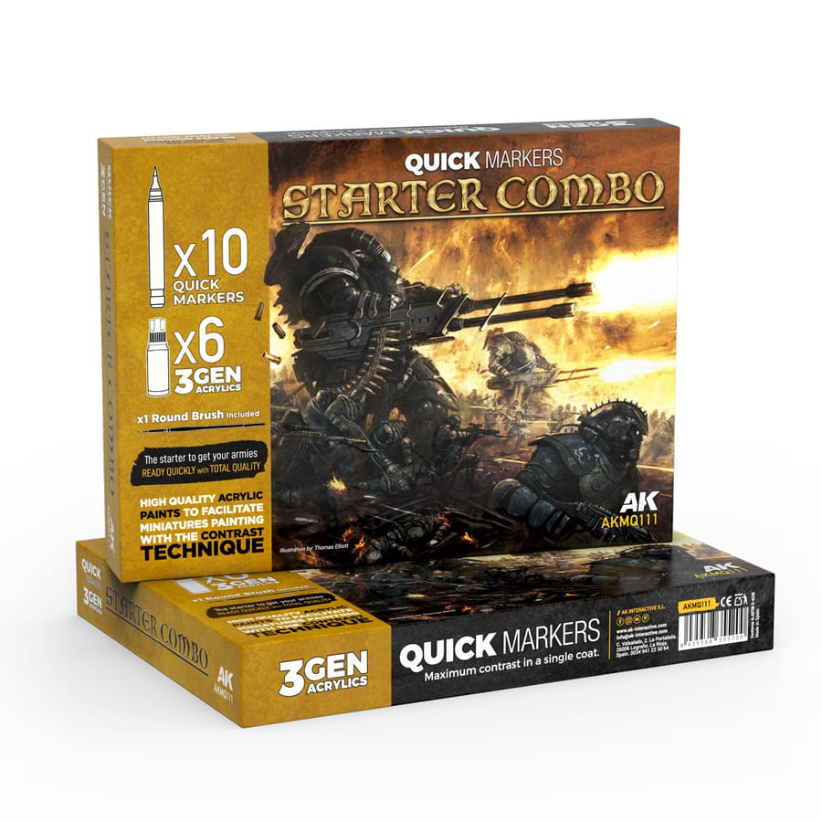 WarForge - STARTER COMBO – QUICK MARKER + 3GEN + FREE BRUSH - Warhammer