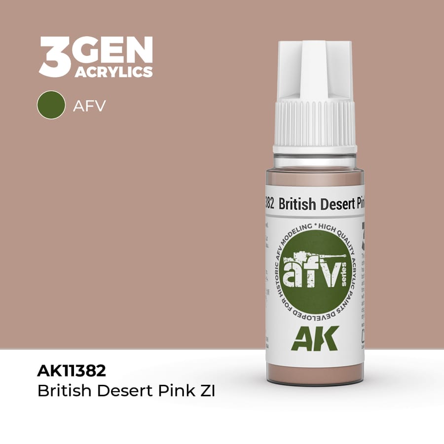 WarForge - BRITISH DESERT PINK ZI – AFV - Warhammer