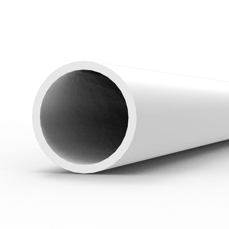 WarForge - Hollow tube 4.00 diameter x 350mm – STYRENE HOLLOW TUBE – (4 units) - Warhammer