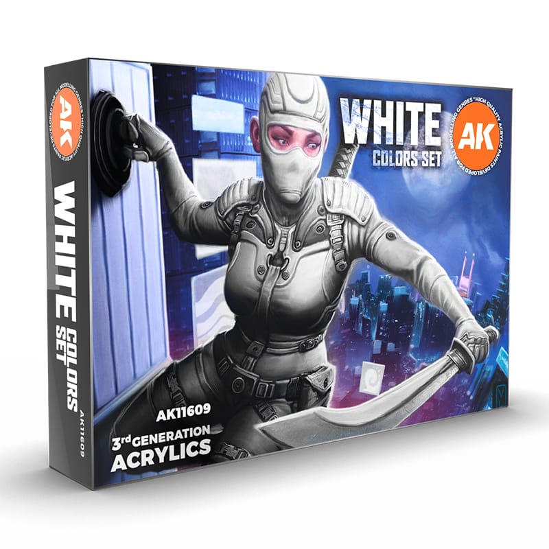 WarForge - WHITE COLORS SET - Warhammer