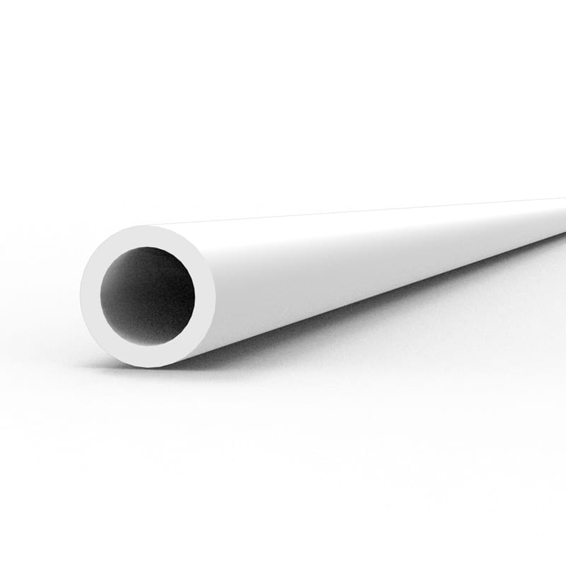 WarForge - Hollow tube 2.00 diameter x 350mm – STYRENE HOLLOW TUBE – (6 units) - Warhammer