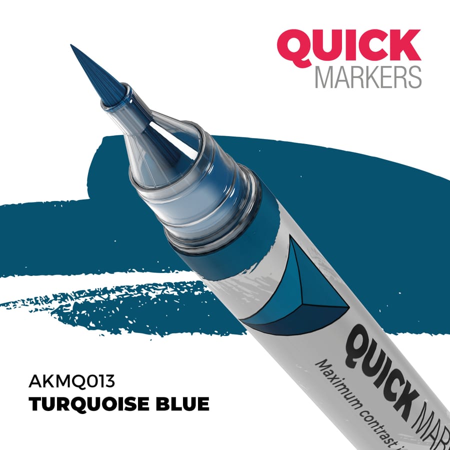 WarForge - TURQUOISE BLUE – QUICK MARKER - Warhammer
