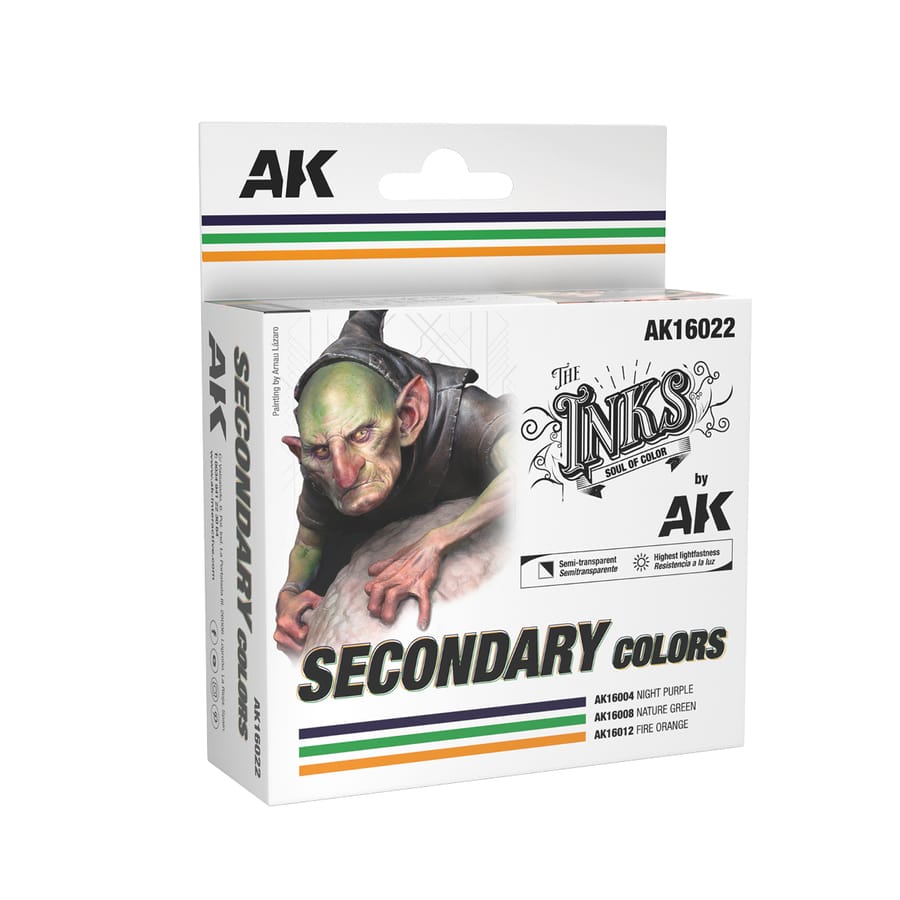 WarForge - SECUNDARY COLORS – INK SET - Warhammer