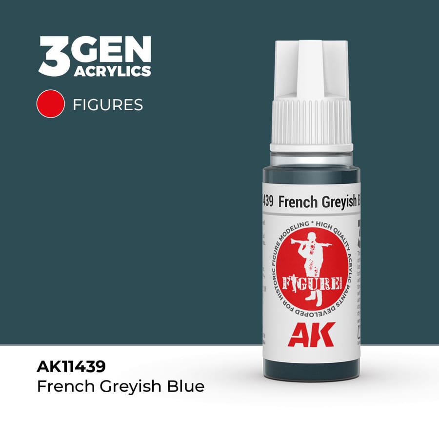 WarForge - FRENCH GREYISH BLUE – FIGURES - Warhammer