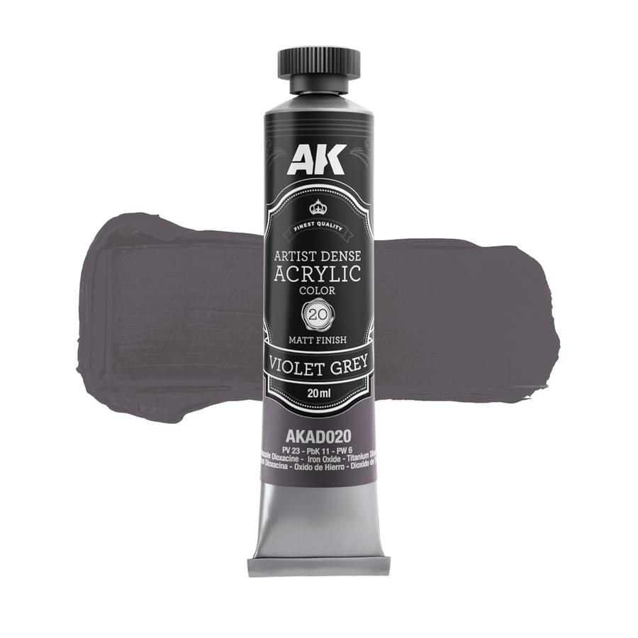 WarForge - VIOLET GREY – ARTISTIC DENSE ACRYLIC COLOR - Warhammer