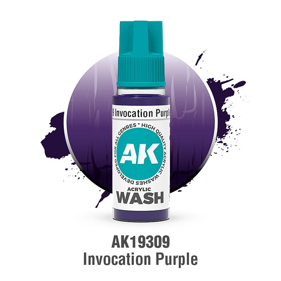 WarForge - INVOCATION PURPLE – ACRYLIC WASH - Warhammer