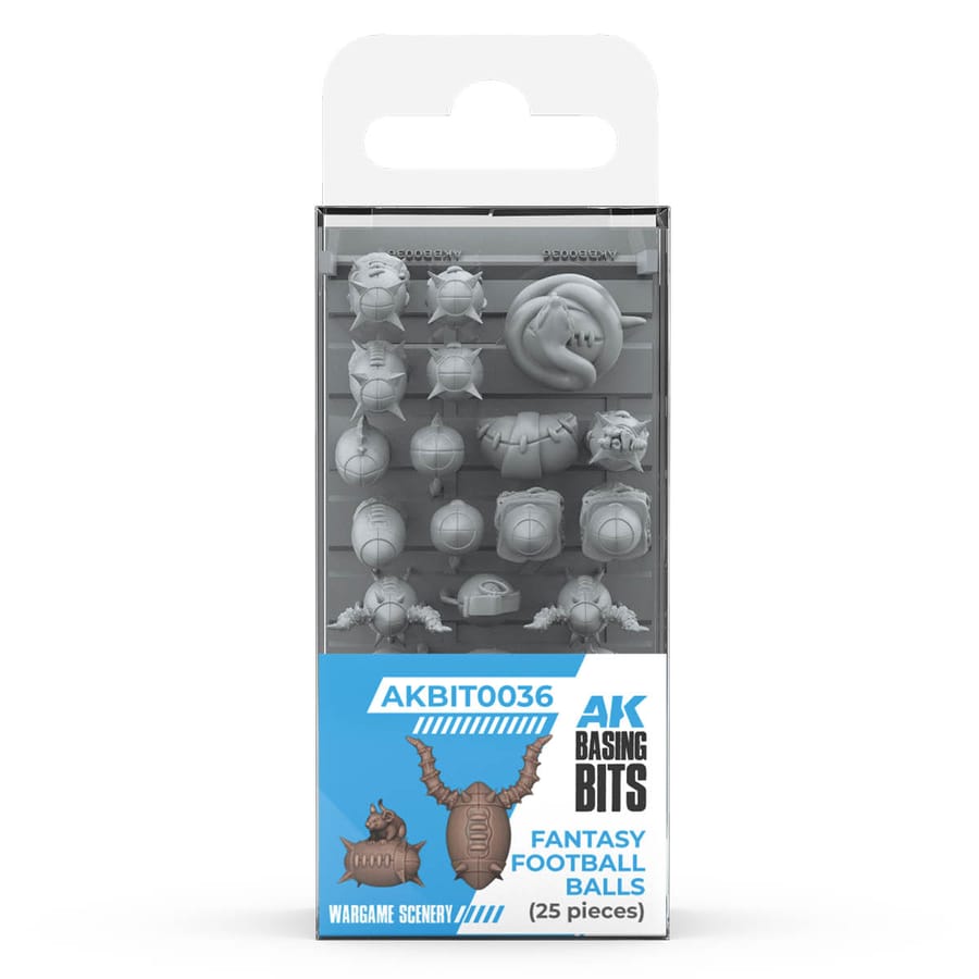WarForge - FANTASY FOOTBALL BALLS – AK BASING BITS - Warhammer