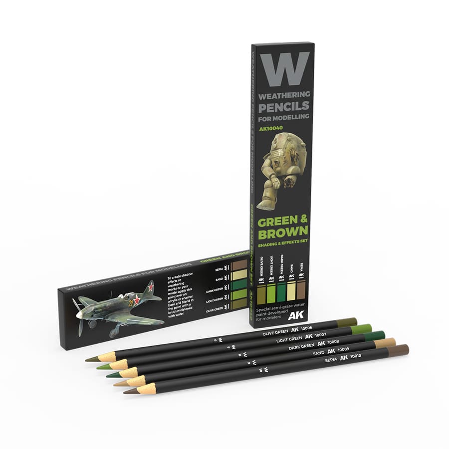 WarForge - GREEN & BROWN: Shading & effects set - Warhammer