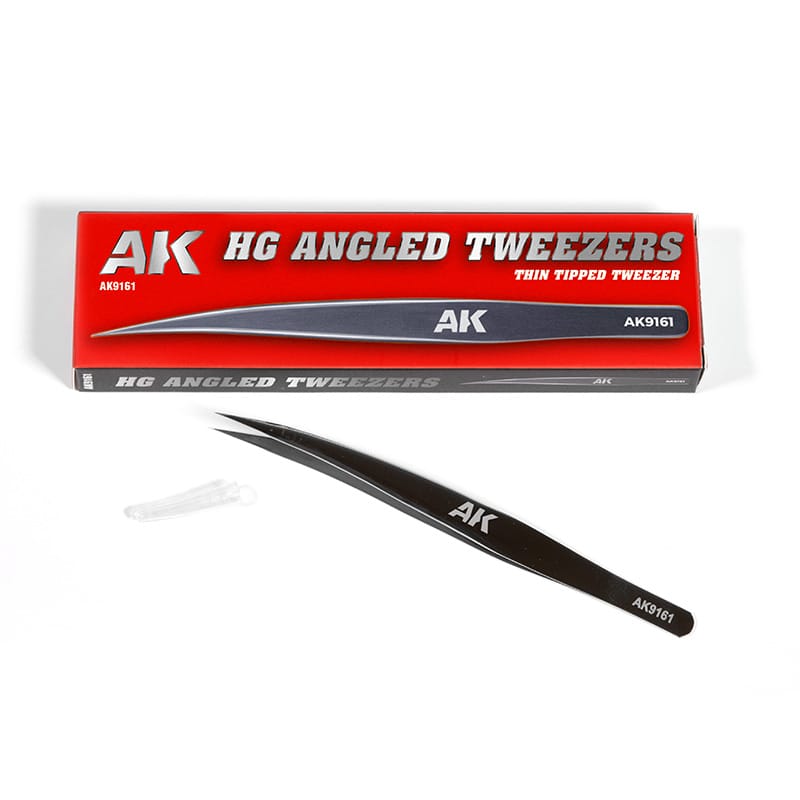 WarForge - HG ANGLED TWEEZERS 01 FINE TIP - Warhammer