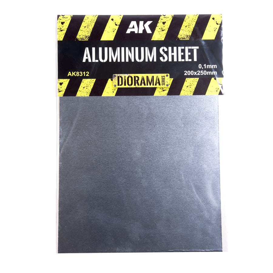 WarForge - ALUMINUM SHEET 100UM (MICROMETER) 200X250MM - Warhammer