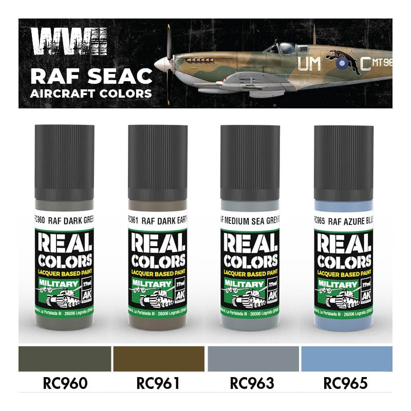 WarForge - WWII RAF SEAC Aircraft Colors - Warhammer