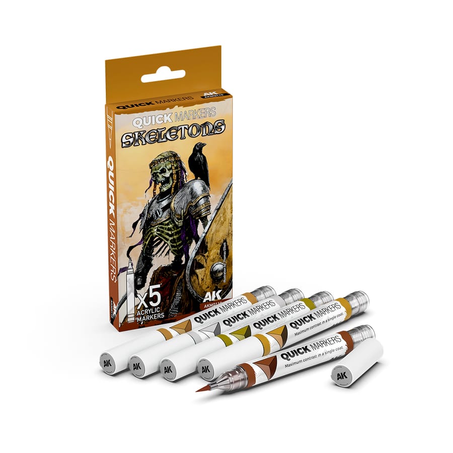 WarForge - SKELETONS – QUICK MARKER SET - Warhammer