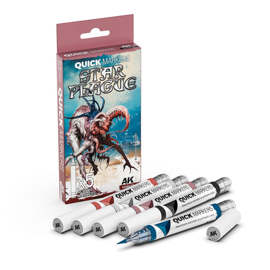 WarForge - STAR PLAGUE – QUICK MARKER SET - Warhammer