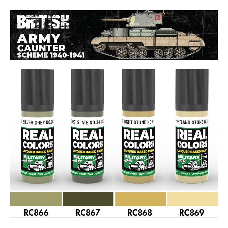 WarForge - British Army Caunter Scheme 1940-1941 - Warhammer
