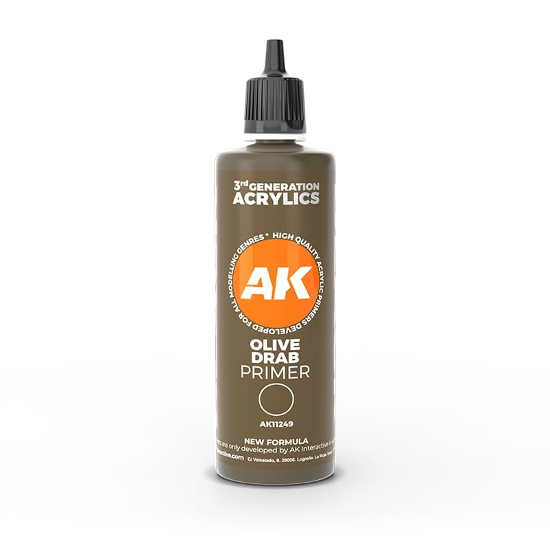 WarForge - OLIVE DRAB SURFACE PRIMER 100ML - Warhammer