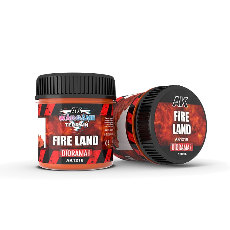 WarForge - FIRE LAND – WARGAME TERRAINS – 100ML - Warhammer