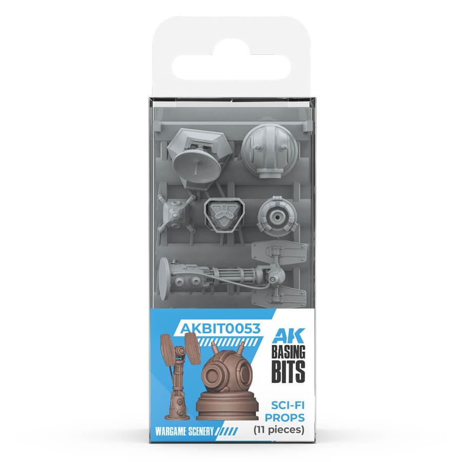 WarForge - SCI-FI PROPS – AK BASING BITS - Warhammer