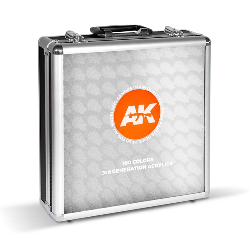 WarForge - AK BRIEFCASE WITH 100 3GEN-COLORS - Warhammer