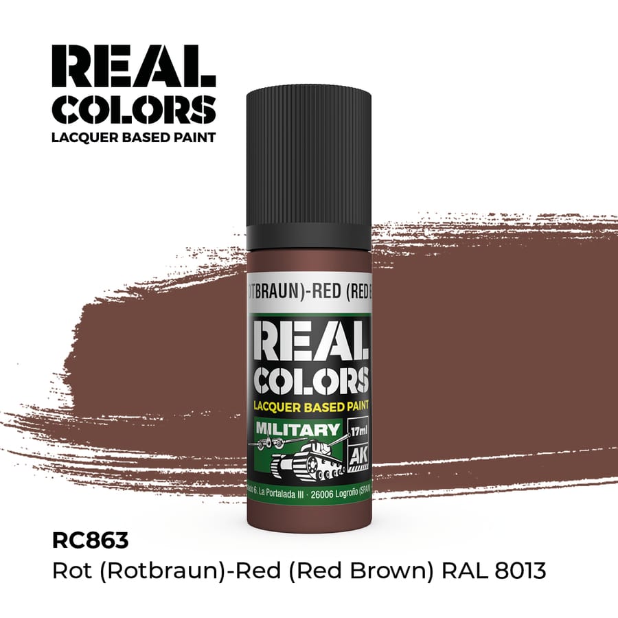 WarForge - Rot (Rotbraun)-Red (Red Brown) RAL 8013 - Warhammer