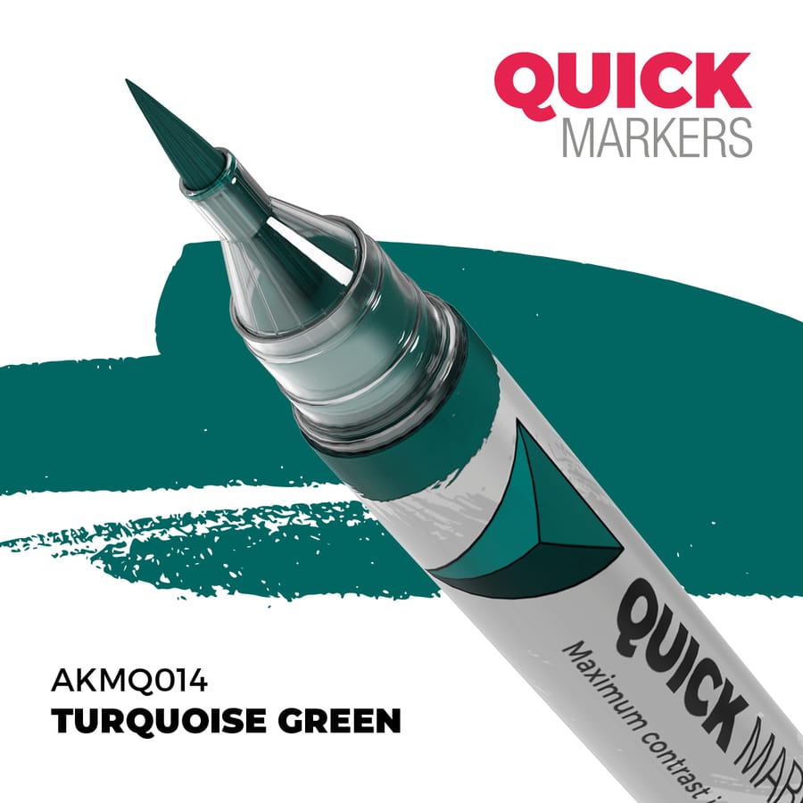 WarForge - TURQUOISE GREEN – QUICK MARKER - Warhammer
