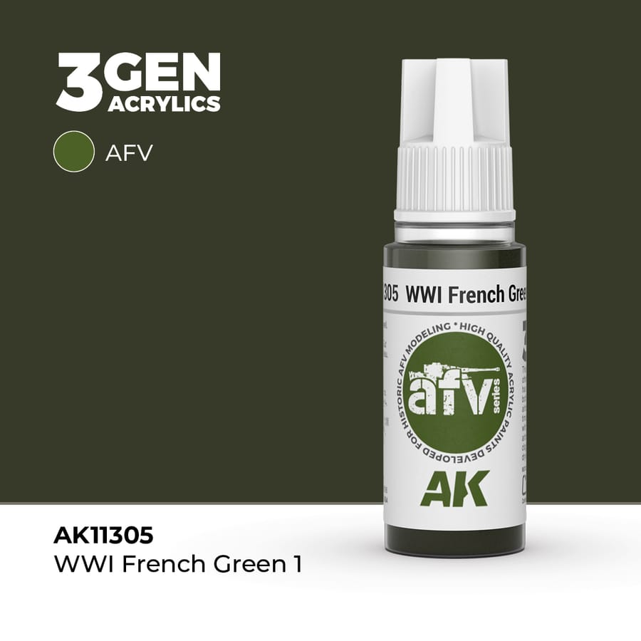 WarForge - WWI FRENCH GREEN 1 – AFV - Warhammer