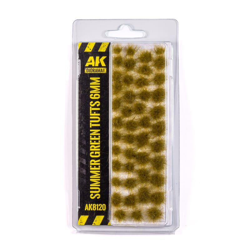 WarForge - SUMMER GREEN TUFTS 6mm - Warhammer