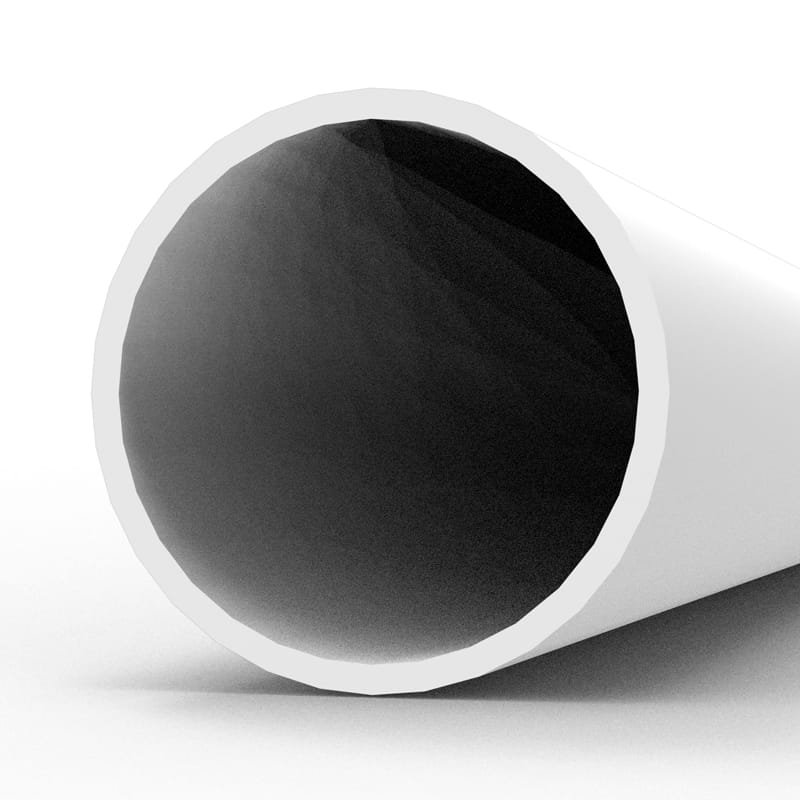WarForge - Hollow tube 6.00 diameter x 350mm – STYRENE HOLLOW TUBE – (3 units) - Warhammer