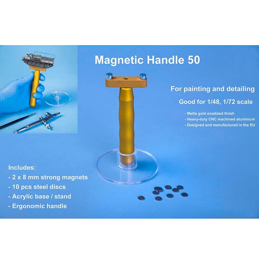 WarForge - MAGNETIC HANDLE 50 WITH ACRYLIC BASE - Warhammer