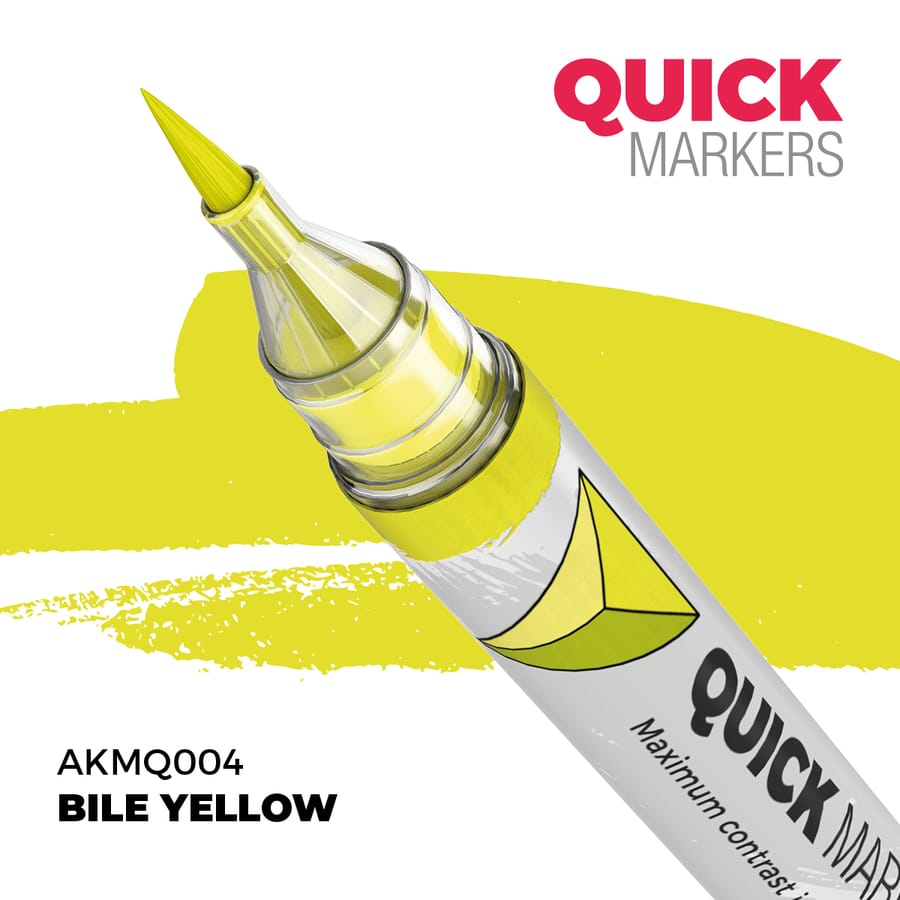 WarForge - BILE YELLOW – QUICK MARKER - Warhammer