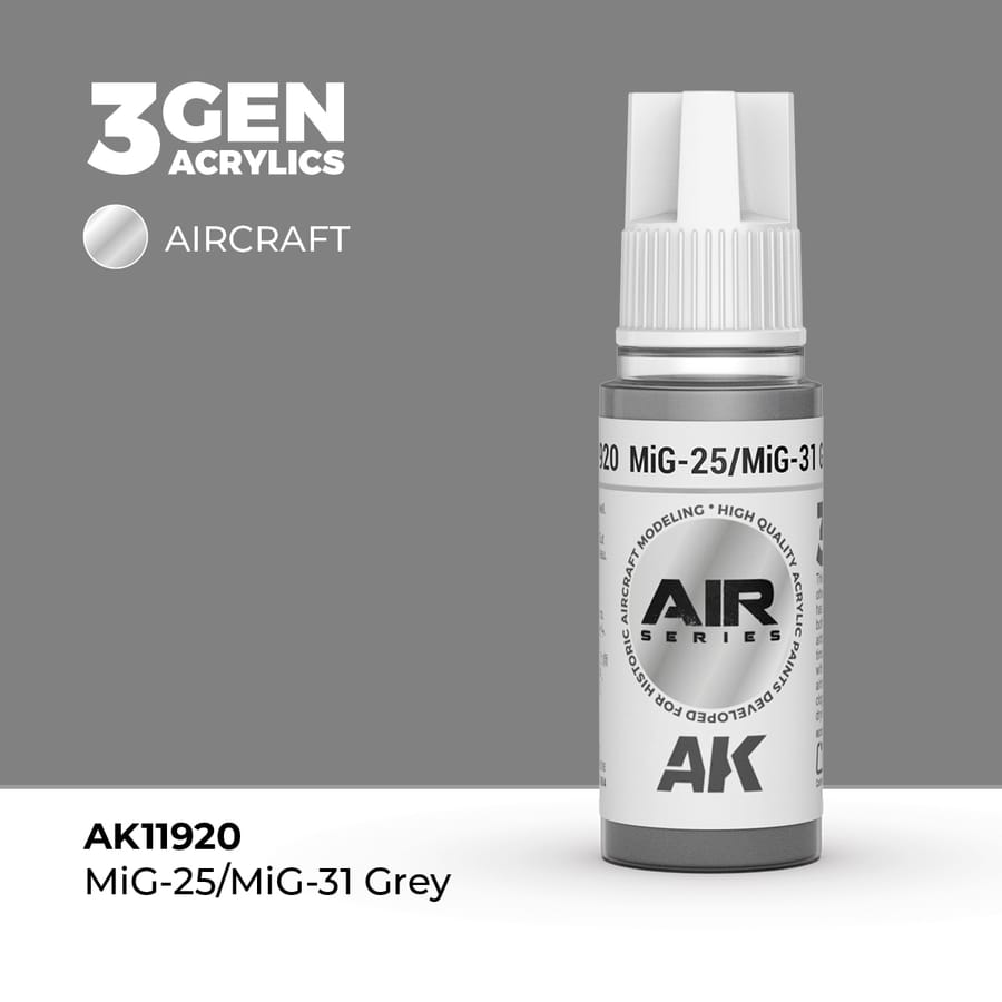 WarForge - MiG-25/MiG-31 Grey – AIR - Warhammer