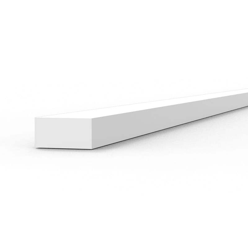 WarForge - Strips 1.00 x 2.00 x 350mm – STYRENE STRIP – (10 units) - Warhammer