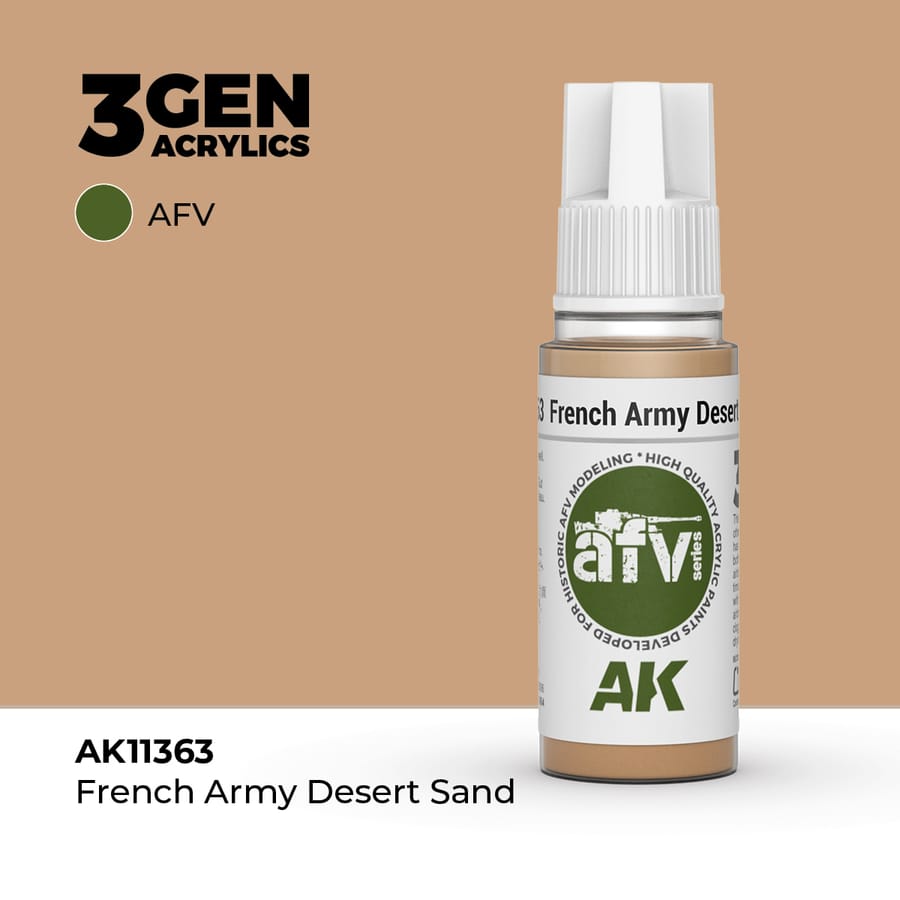 WarForge - FRENCH ARMY DESERT SAND – AFV - Warhammer