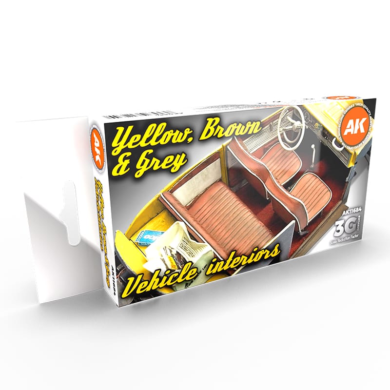WarForge - YELLOW, BROWN & GREY VEHICLE INTERIORS - Warhammer