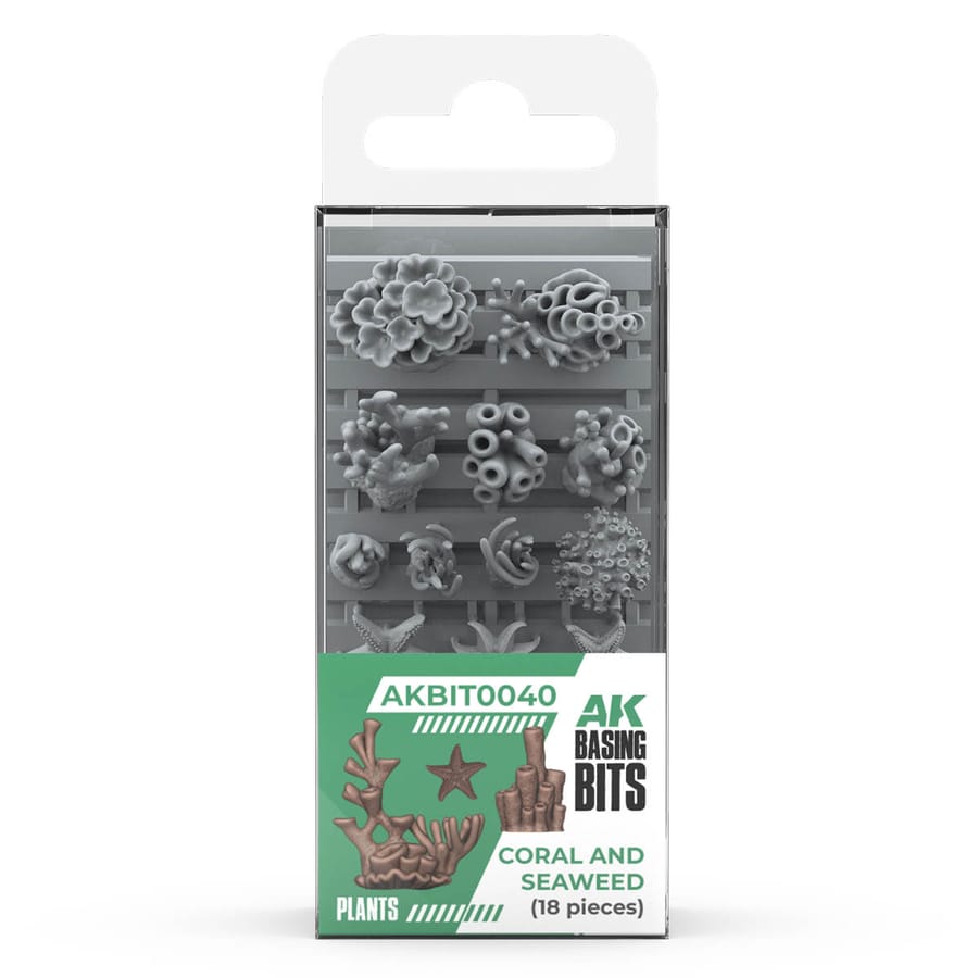 WarForge - CORAL AND SEAWEED – AK BASING BITS - Warhammer