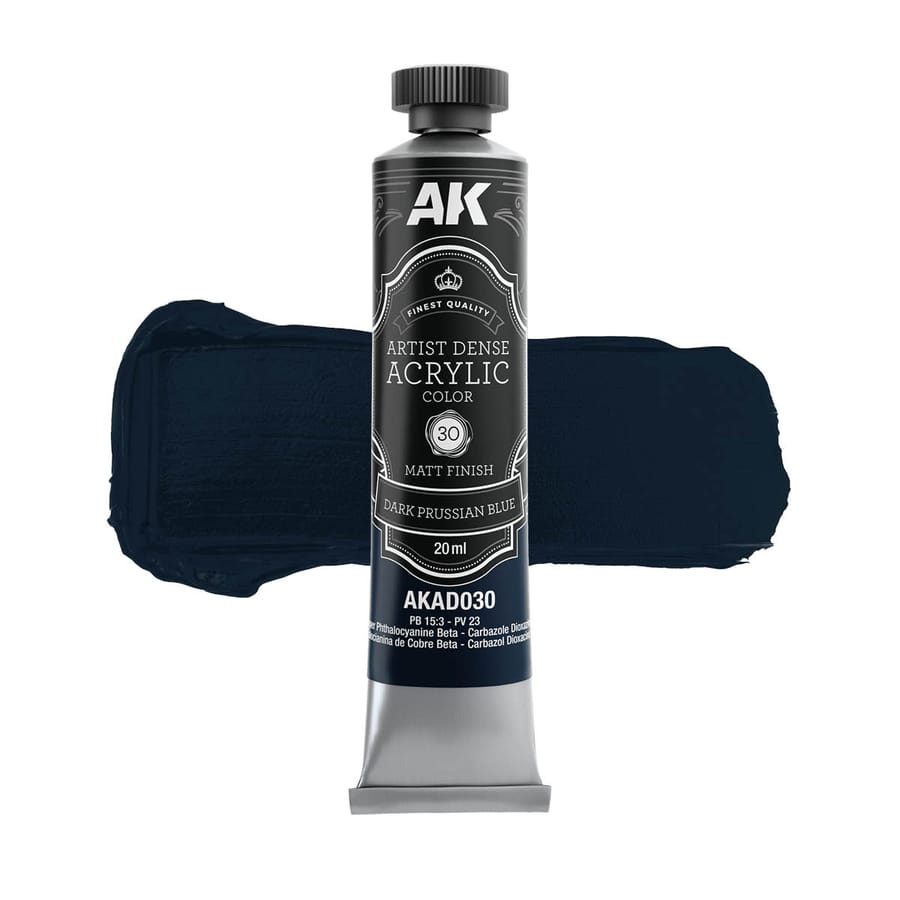 WarForge - DARK PRUSSIAN BLUE – ARTISTIC DENSE ACRYLIC COLOR - Warhammer