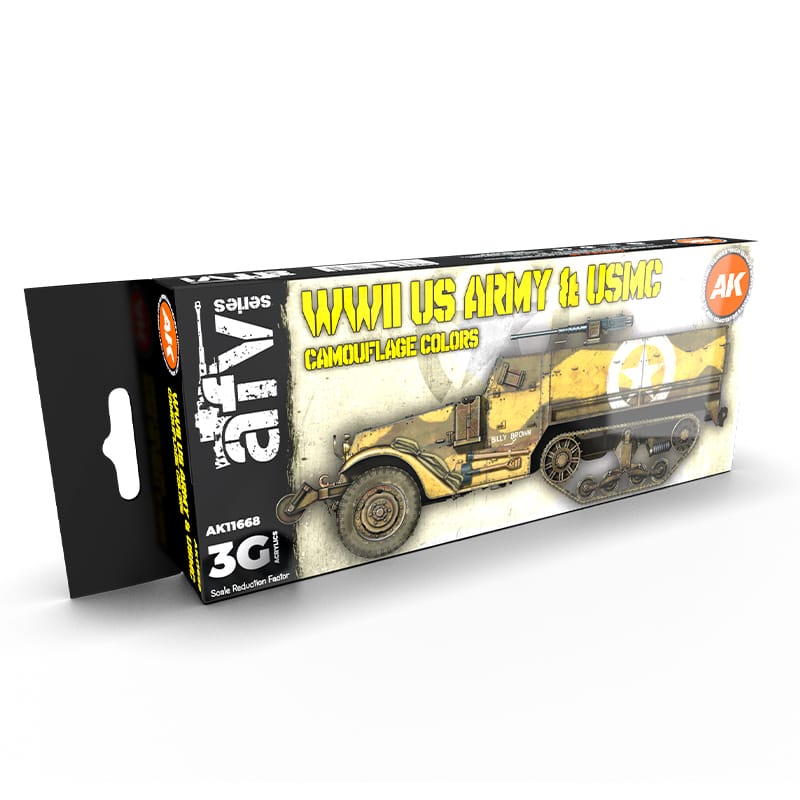 WarForge - WWII US ARMY AND USMC CAMOUFLAGE COLORS - Warhammer