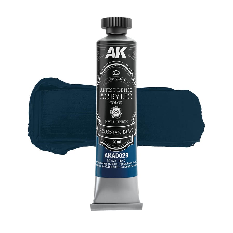 WarForge - PRUSSIAN BLUE – ARTISTIC DENSE ACRYLIC COLOR - Warhammer