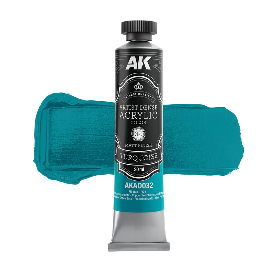 WarForge - TURQUOISE – ARTISTIC DENSE ACRYLIC COLOR - Warhammer