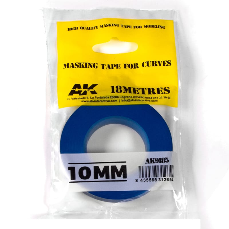 WarForge - MASKING TAPE FOR CURVES 10MM - Warhammer