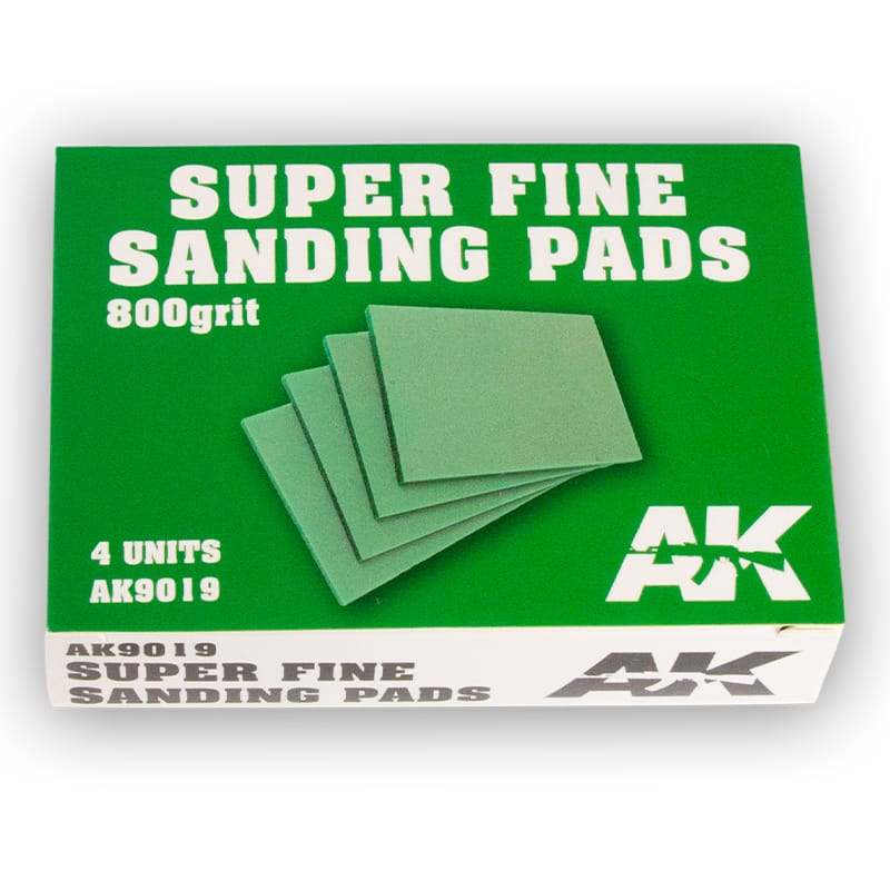 WarForge - SUPER FINE SANDING SPONGE 800 GRIT 4 UNITS - Warhammer