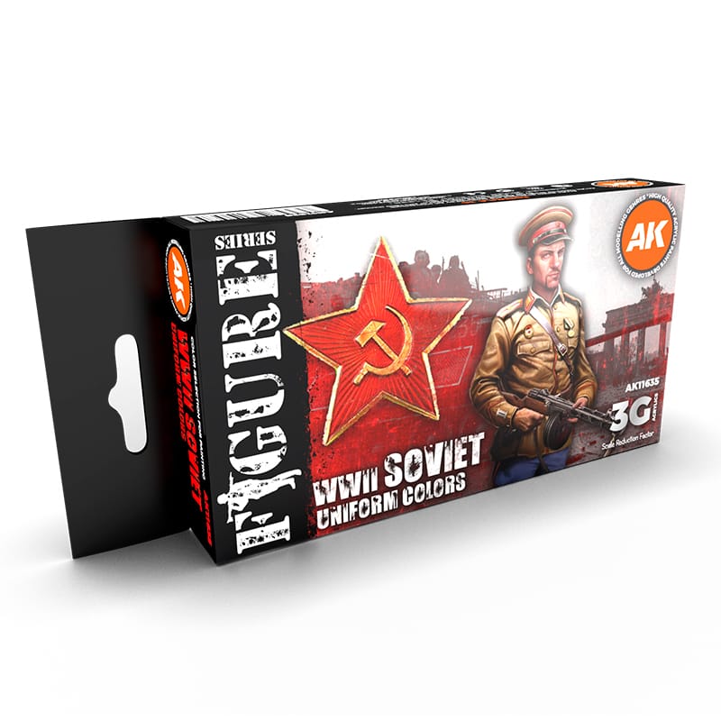 WarForge - WWII SOVIET UNIFORM COLORS - Warhammer