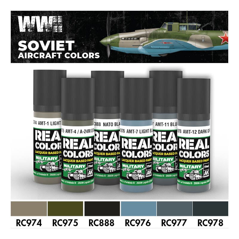 WarForge - WWII Soviet Aircraft Colors - Warhammer