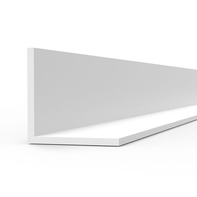 WarForge - Angle 4.0 x 4.0 x 350mm – STYRENE ANGLE – (3 units) - Warhammer