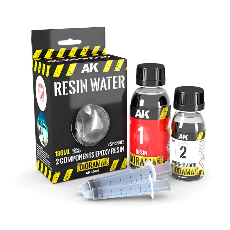WarForge - RESIN WATER 2 COMPONENTS EPOXY RESIN 180ml - Warhammer