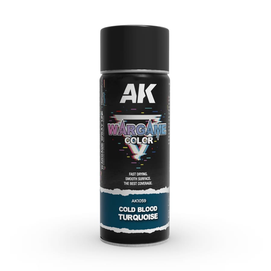WarForge - COLD BLOOD TURQUOISE SPRAY - Warhammer